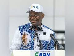 
      
      Gabon military leader secures win in presidential election
      
      