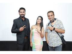 
      
      Celebration of the success of the music video 