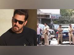 
    Security heightened outside Salman Khan's house 
    