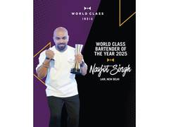 
      
      Diageo's World Class India finds its 2025 winner in Navjot Singh
      
      