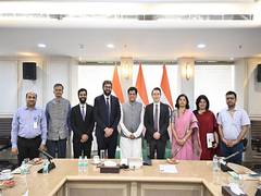 
      
      Piyush Goyal meets Starlink officials
      
      