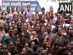 
      
      AIADMK’s women workers protest against Minister Ponmudy’s remarks
      
      