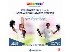 
      
      VIBGYOR announces Global Collaboration with Int'l Cricketers 
      
      