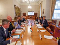 
      
      India, UK discuss advancing defence capability collaboration
      
      