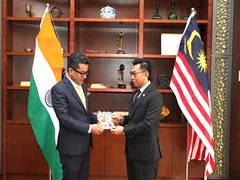 
      
      MoS Margherita holds talks with Malaysian Deputy Foreign Minister
      
      