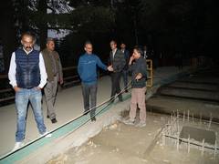 
      
      Himachal CM inspects under-construction underground utility duct 
      
      