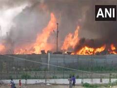 
      
      UP: Fire breaks out at tent house godown in Prayagraj
      
      
