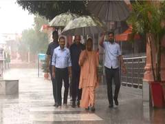 
      
      CM Yogi Adityanath hold 'Janta Darshan' in Gorakhnath
      
      