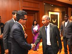 
      
      Malaysia: MoS Margherita holds talks with Dy Minister Murugeson
      
      