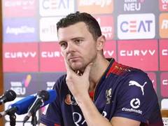 
      
      The way we went about on the field was really positive: Hazlewood
      
      