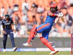 
      
      DC's KL Rahul completes 200 sixes in IPL career
      
      