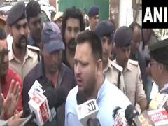 
      
      Tejashwi slams Nishikant Dubey over SC remarks
      
      