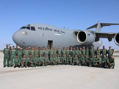 
      
      IAF in UAE for Desert Flag-10
      
      