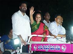 
      
      BRS' K Kavitha accuses Congress-led Telangana govt of negligence
      
      