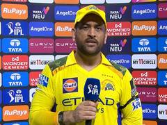 
      
      Dhoni reveals what's next for CSK if playoff chances silp away
      
      