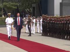 
      
      US Vice President JD Vance receives Guard of Honour
      
      