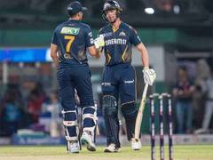 
      
      Buttler's explosive, Gill's belligerent 90 propels GT to 198/3
      
      