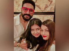 
      
      Aishwarya shares adorable picture with Abhishek, Aaradhya
      
      