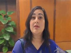 
      
      BJP MP Bansuri Swaraj sports 'National Herald Ki Loot' tote bag
      
      