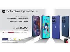 
      
      motorola edge 60 stylus goes on sale April 23rd onwards 
      
      