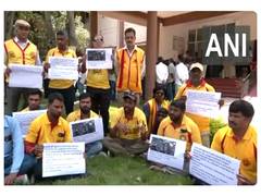 
      
      Pro Kannada group protests over alleged assault of biker
      
      