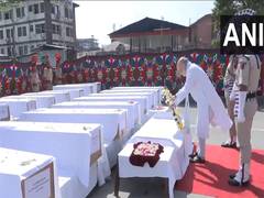 
      
      Srinagar: Union Home Minister Amit Shah pays tribute to Pahalgam
      
      