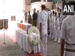 
      
      Navy Chief Admiral Tripathi pays tribute to Lt Vinay Narwal
      
      