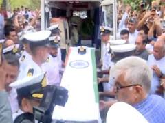 
      
      Mortal remains of Navy officer killed in Pahalgam attack
      
      