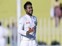
      
      Bangladesh's Mehidy Hasan Miraz secures 200 Test wickets 
      
      