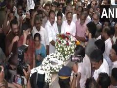
      
      Kerala leaders pay last respects to Pahalgam terror attack victim
      
      