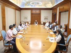 
      
      Pahalgam terror attack: CCS vows to bring perpetrators to justice
      
      