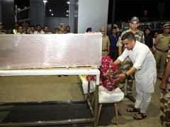 
      
      Mortal remains of Pahalgam terror attack victims reach their town
      
      