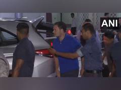 
      
      Rahul Gandhi arrives in Delhi after cutting short his US visit
      
      