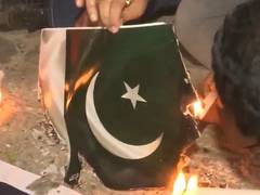 
      
      Pak flag burnt as protests erupt across India over J-K attack
      
      