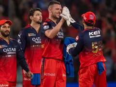 
      
      IPL 2025: Hazlewood levels Mitchell McClenaghan's IPL record 
      
      