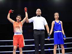 
      
      Asian U-15 and U-17 Boxing C'ships: Khushi, Tikam enter SFs
      
      