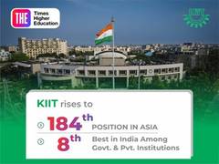 
      
      KIIT Rises to 184th Position in Asia; 8th in India
      
      