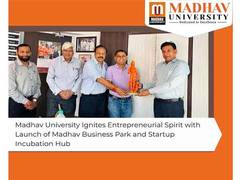 
      
      Madhav University Ignites Entrepreneurial Spirit 
      
      