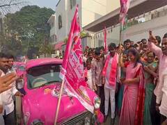 
      
      K Kavitha flags off car rally ahead of BRS silver jubilee 
      
      