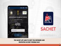 
      
      PM Modi urges use of SACHET app to tackle natural disasters
      
      