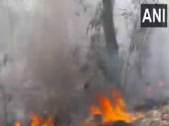 
      
      Delhi: Fire breaks out in forest area near ITO
      
      