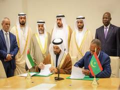 
      
      MBZUH, Chinguetti sign agreement
      
      