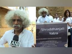 
    Makarand Deshpande leads protest over Pahalgam terror attack 
    