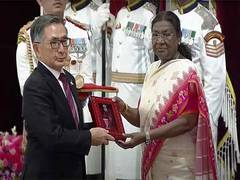 
      
      Osamu Suzuki posthumously conferred with Padma Vibhushan 
      
      