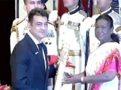 
      
      Actor Ajith honoured with Padma Bhushan
      
      