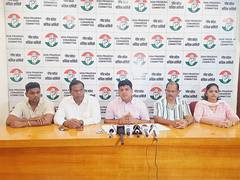 
      
      Goa Congress launches historic protest to defend the future of Go
      
      
