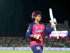 
      
      Cricket fraternity hails T20's youngest centurion, Vaibhav
      
      