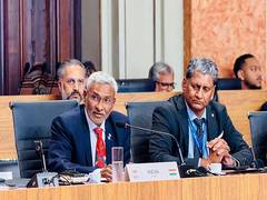 
      
      India participates in BRICS Foreign Ministers Meeting 
      
      
