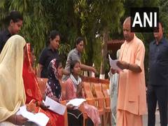 
      
      CM Yogi held Janata Darshan at Gorakhnath Temple
      
      