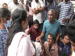 
      
      Family members of Vizag temple accident victims break down
      
      